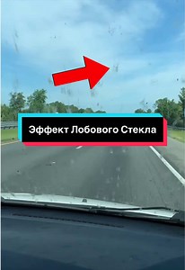 Эффект лобового стекла 🦟#наука #факты #машины | cars