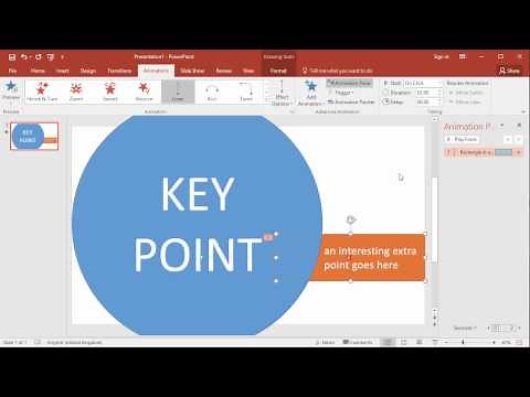 Visual Digital Presentation - Animation paths for smooth animations in PowerPoint