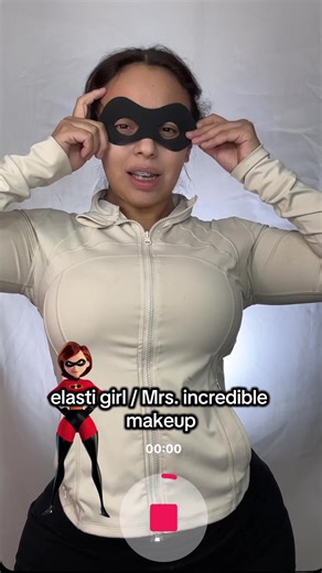 Elastigirl Halloween Makeup Tutorial for Transformations
