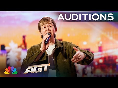 Chris Turner Freestyles Five WILD Prompts Into One EPIC Rap, Made Up On The Spot! | AGT 2025
