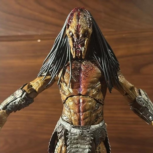 NECA Feral Predator Articulation #actionfigure #predator #stopmotion #predatorbadlands