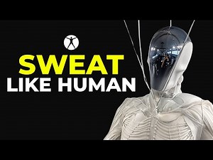 Meet the First Full Body Robot That SWEATS Like a Human!