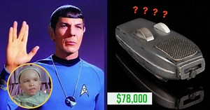 Ten Of The Most Expensive Original 'Star Trek' Memorabilia Ever Sold At Auction!