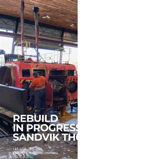 #sandvik #th663i #undergroundmining #miningequipment #rebuild #mineasset | Mohit Pahuja