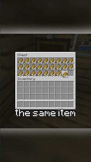 Why you shouldn't shift click items #minecraft