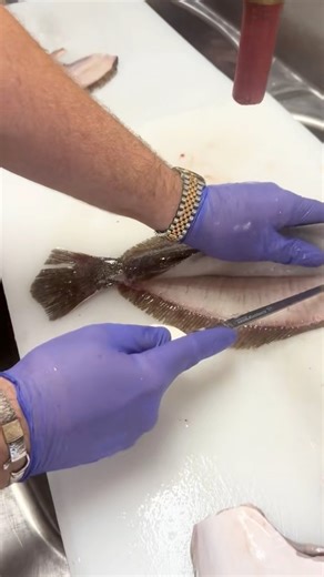 Let’s clean some flounder with Trey in the market! #newbern #flounder #ncseafood #newbernnc | Front Street Fish Co.
