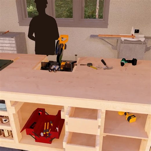 Foldable Mobile Tool Cart Plans, Space-saving Woodworking Project, Workstation Plans Detailed DIY Instructions Easy Assembly Instructions - Etsy