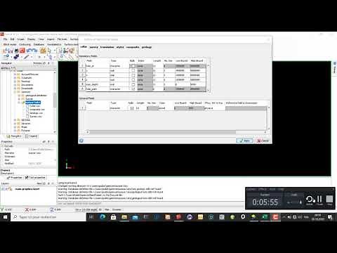 comment créer une base de donnée géologique avec surpac 1ère partie