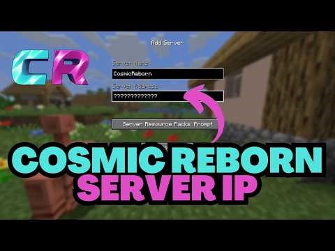 Minecraft CosmicReborn Server IP Address