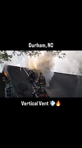 412K views · 4.3K reactions | Vertical Vent work! Durham, NC getting their work in topside!  Credit: Durham Fire Department #fire #firedepartment #firefighter #firefighters #fireman #firemen #responding #firetruck #workingfire #TailboardLeadership | Tailboard Leadership | Facebook