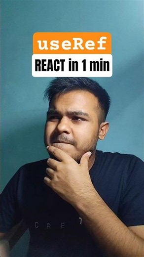 8) What is useRef? (React concepts in 1 minute) #coding #programming #frontend #react