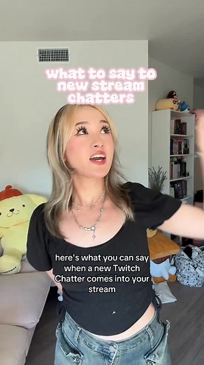 4.7K views · 5 comments | here are my tips on what to say to a brand new chatter in your stream!! . . #twitch #twitchstreamer #twitchtv | Katliente | Facebook
