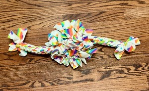 Fleece Tug Rope With Snuffle Ball – Enrichment Toy for Dogs & Small Pets - Etsy
