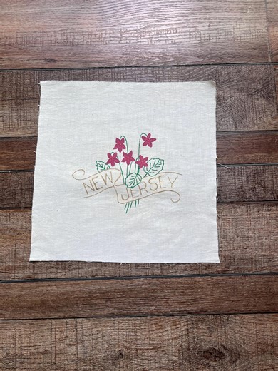 Vintage New Jersey State Quilt Blocks for Quilting, Sewing, Embroidery, and Crafting - Etsy UK