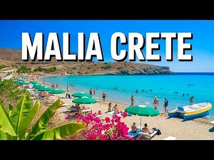 Malia Beach, CRETE: The Hidden Paradise You Need to Visit! 🇬🇷