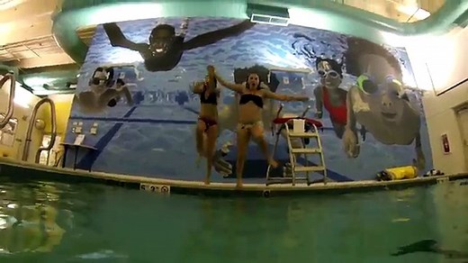 Kids Swim in The Swimming Pool at Night - Baby Tries Bean Boozled Jelly Beans - Toddler Fu