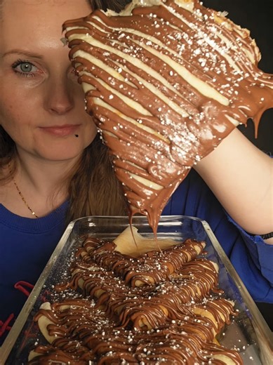 Delicious Crepes with Nutella Mukbang Experience