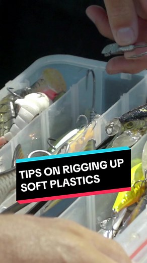 Easy Soft Plastics Rigging for Monster Catches! #FishingAddiction #Lure #FishingTips