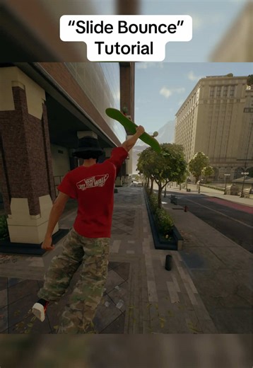 “Slide Bounce” Tutorial | Get creative with this one 🫡 #skate #skate4 #tutorial #glitch #fyp