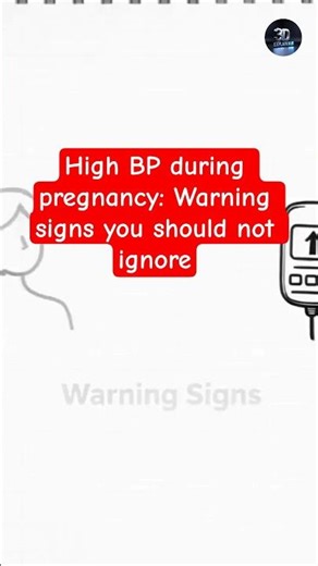 #ytshorts Pregnancy me BP badhne par kya karein? | High BP (Preeclampsia) warning