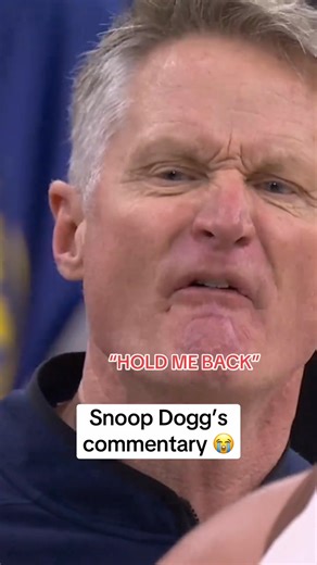Snoop Dogg commentary is To Funny when Steve Kerr got Ejected 👀🫣😂 #Plugnation101 #satisfyingvideo #basketball #NBA #SteveKerr #snoopdogg | Plug Nation Media LLC