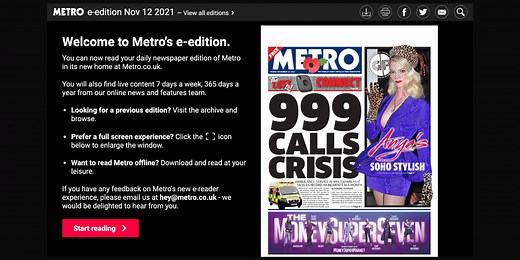 Metro newspaper daily edition – latest news and stories from the paper | Metro UK