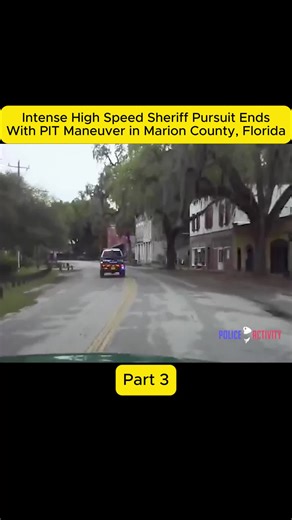 Intense High Speed Sheriff Pursuit Ends With PIT Maneuver in Marion County, Florida Part 3 #police #arrest #bodycam