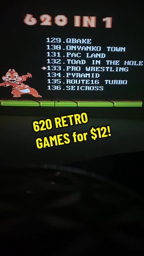 Game system with 620 classic games built in!! #multiplayer #classicgames #classicgamesystem #gamesystem #nintendo #nes #retrogaming #retro #retrogames #mario #pacman #digdug #donkeykong #supermario #CapCut #retroconsole #console #electronics #entertainment