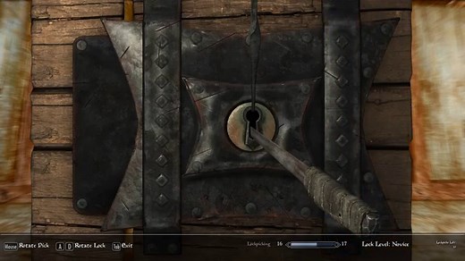 Lockpicking Interface Redone SSE