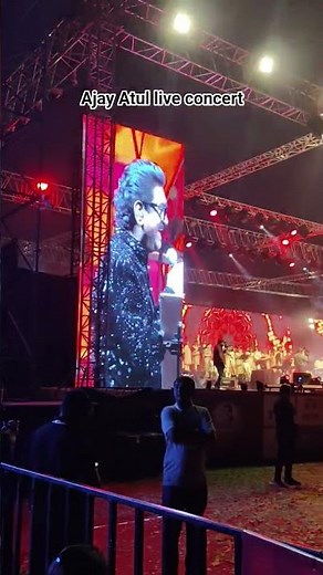 Ajay Atul live concert 🫶🎉#ajayatulsongs #enjoy #song #concert#ajayatul ✌️