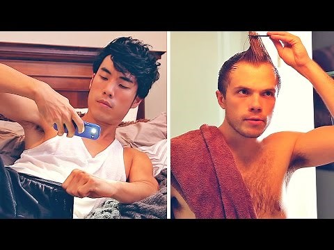 Weird Things Guys Do When They're Alone