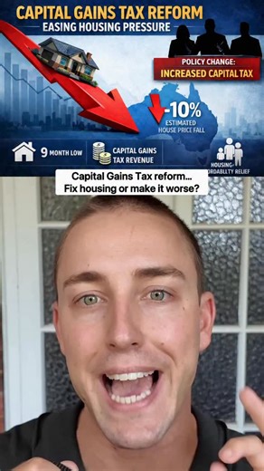 Capital Gains Tax Reform in Australia: Will It Fix Housing or Make It Worse? | Andrew Cumming - Brisbane Agent