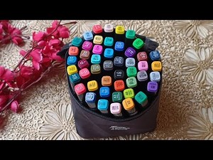 48 pcs Touch Marker-Unboxing and Review| Art Marker Dual Tip Touch 48 Shade |Water Pens