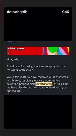 Rejections make us stronger 💪