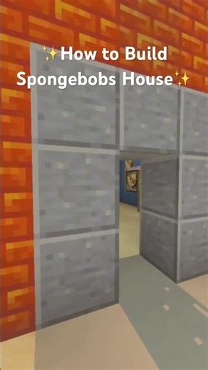 ✨How to Build Spongebobs House in Minecraft? ✨