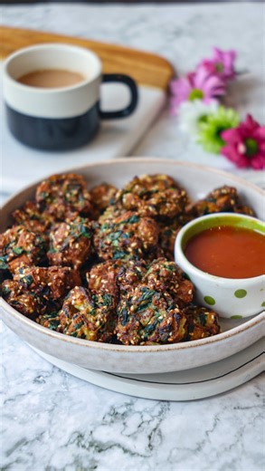 4.2K views · 166 reactions | Palak Paneer Pakora - Perfect for your...