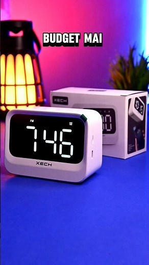 Best Budget Alarm Clock Under ₹1000! | Xech Alarm Clock Review 🔥