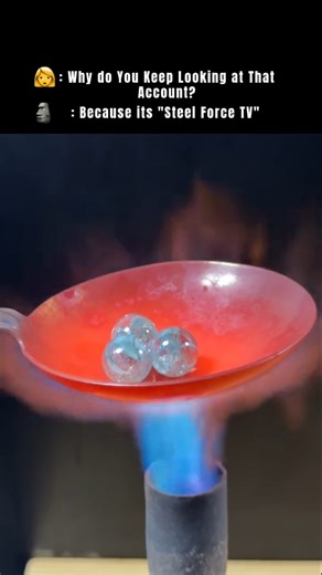 SteelForce — Brutal Crushing Experiments | 🥄🔥 1000°C Red Hot Angry Spoon VS Marbles! 😱💥 We unleashed a molten spoon at a pile of marbles… and the result is absolute chaos! Sizzling... | Instagram