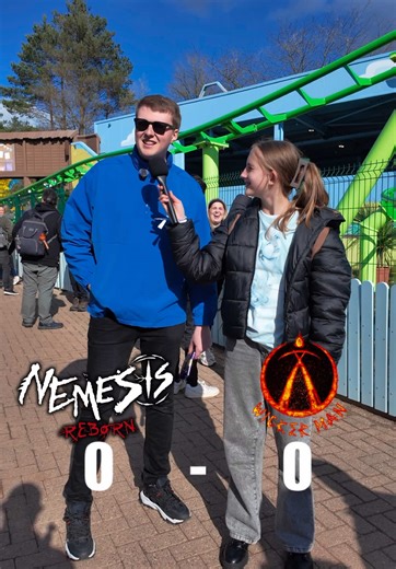 Nemesis Reborn vs Wicker Man: Tough Choice at Alton Towers!
