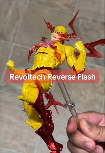 Revoltech Reverse Flash Action Figure Review