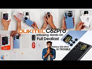 OUKITEL C62 Pro Unboxing: Hands-On Review & Surprising Features!