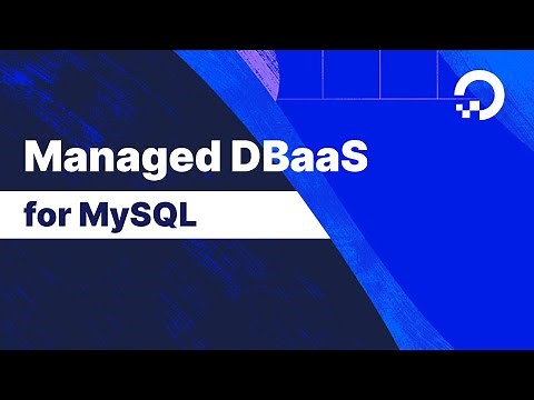 Managed Databases for MySQL by DigitalOcean