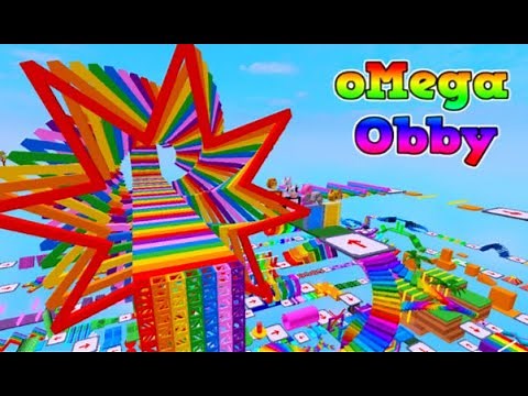 ROBLOX oMega Obby 🌟 550 Stages! All Stages Completed!
