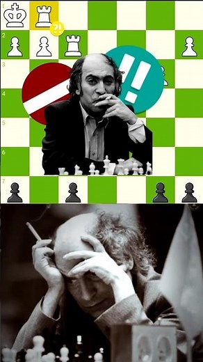 Mikhail Tal - Magical Sacrifice....☠️☠️☠️