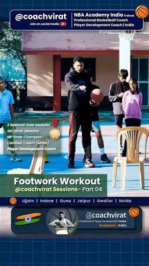 Footwork Workout Part-4 | Elite Basketball Finishing Drill 🏀🔥
