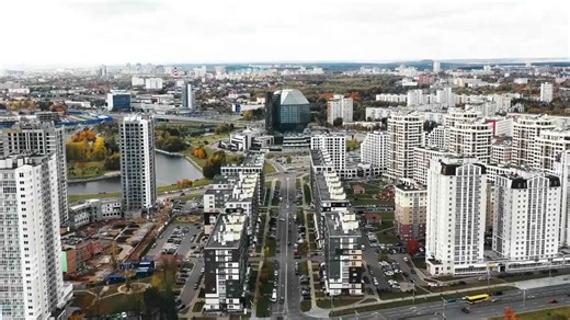 Minsk Revealed: A Drone's Eye View of a City in Transition