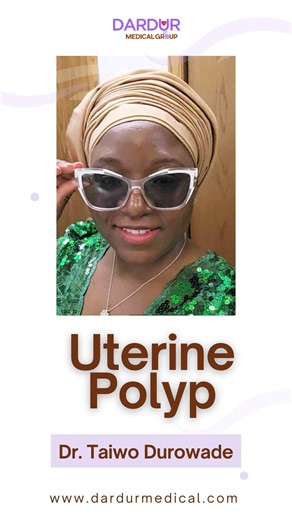 Dr. Taiwo Durowade | OBGYN | Menopause Specialist on Instagram: "🩺✨ Let’s talk about Uterine Polyps ✨🩺 When people hear “polyps,” they often think of colonoscopies—but did you know that polyps can also appear in the uterus? 🚨 Warning signs of uterine polyps may include: 🔹 Bleeding between periods (like spotting mid-cycle or days before your period is due) 🔹 Post-intercourse bleeding 🔹 Polyps sometimes even extending into the cervix In this reel, Dr. Taiwo Durowade shows you a real uterine 