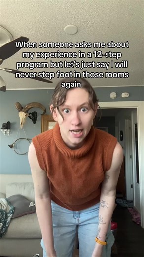 I have many (nuanced) thoughts about 12-step programs that would probably make anyone working the 12 steps angry. So I’ll just say if it works for you, amazing! And if not, don’t worry, there’s other (arguably more effective) ways to recover that don’t require you to be in a cult-like atmosphere. #12steps #aa #recovery