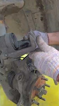 camry front brake pads and rotor replacement guide #brakesystem