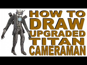 How to draw Upgraded Titan Cameraman (Skibidi Toilet)